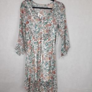 Almost famous floral dress size small